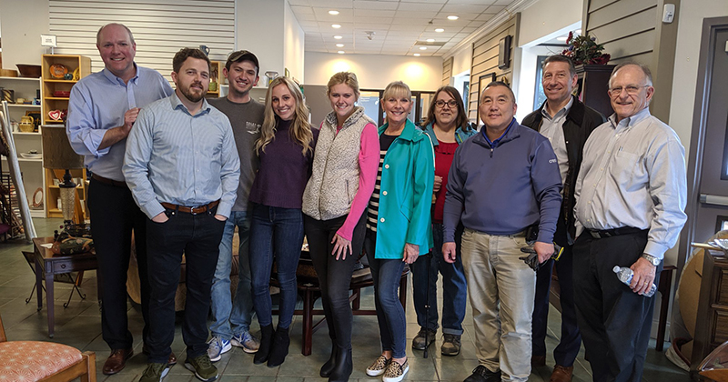 Cresa Atlanta Volunteers with the CAC