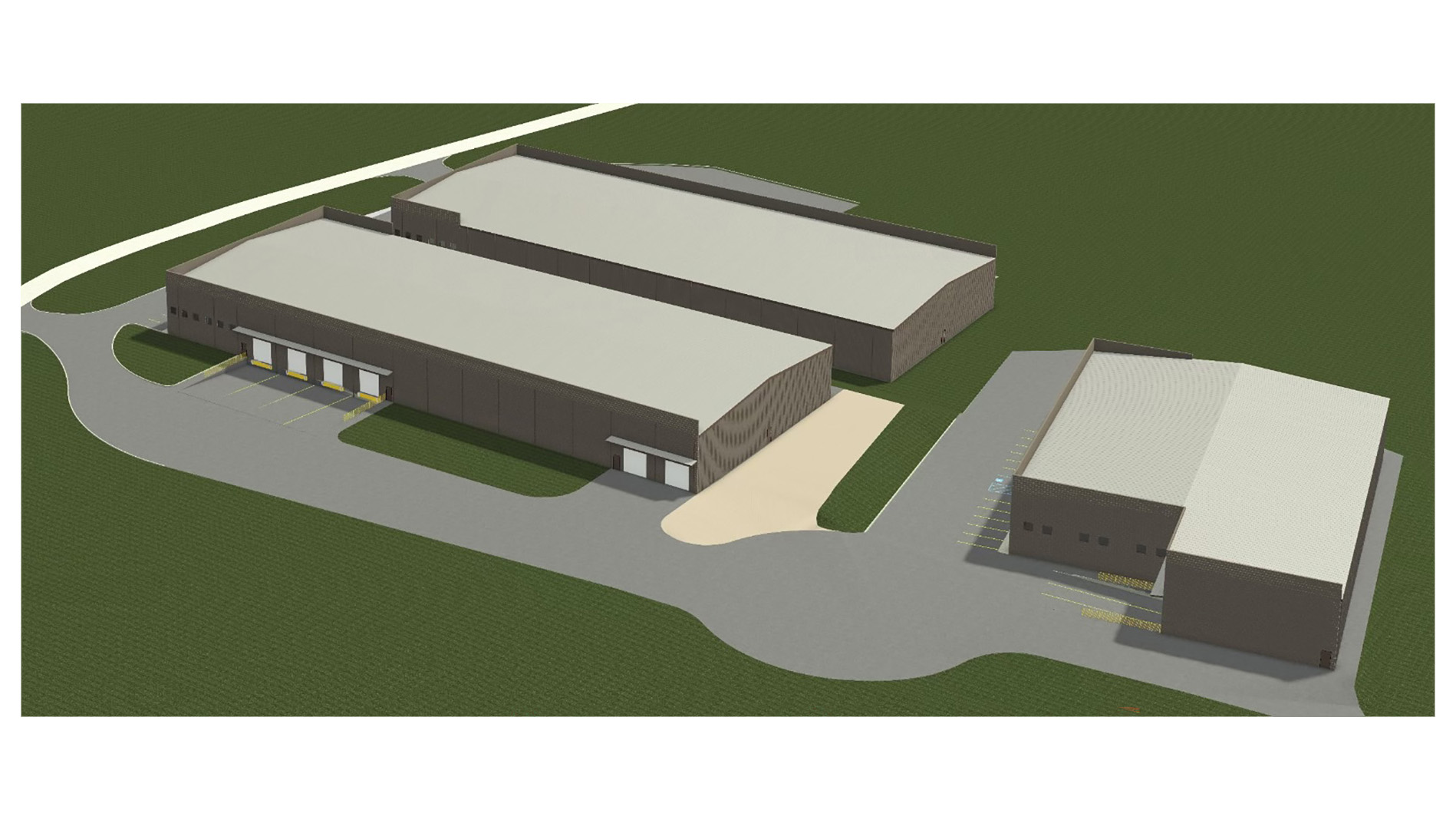 rendering of buildings