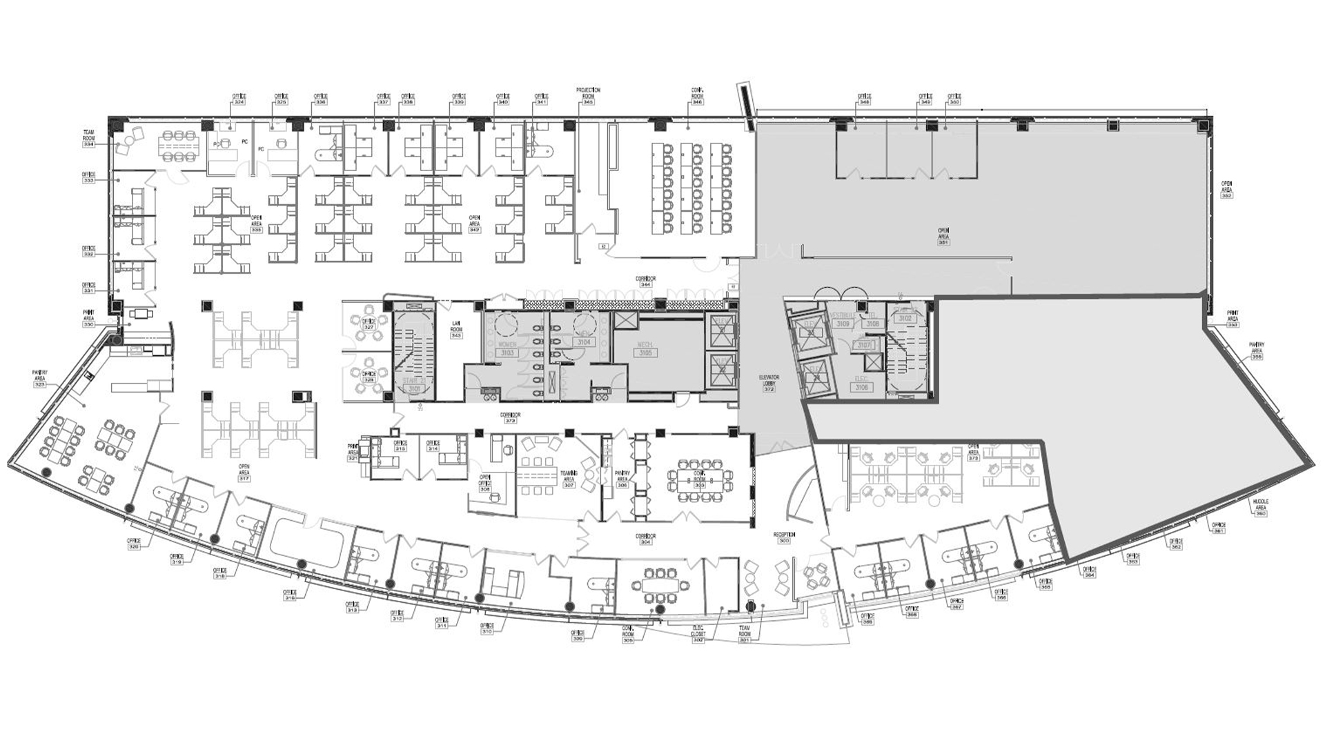 2600 Tower Oak floor plan