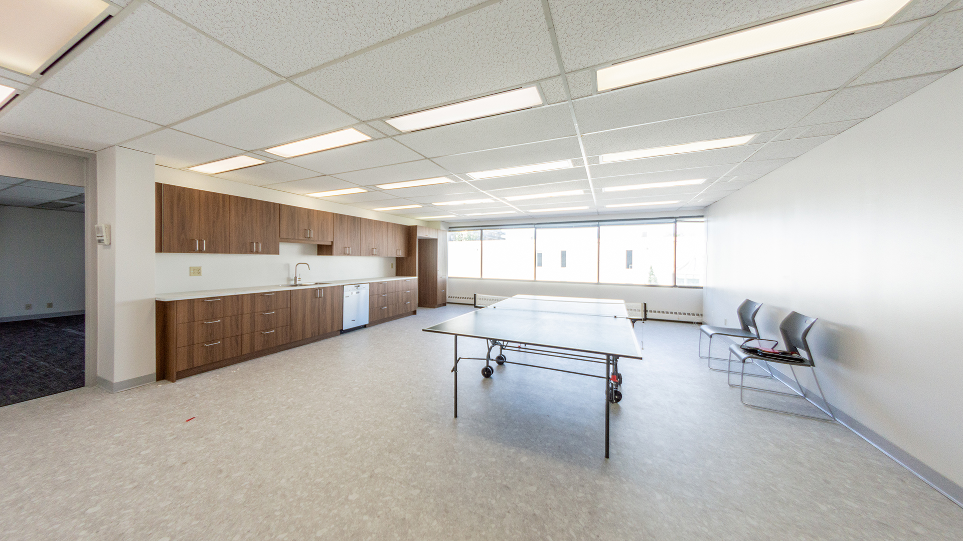 Kitchen and Staff Area