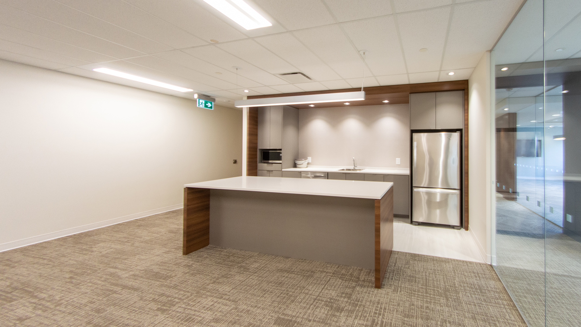 Option A, Kitchen & Staff Lounge