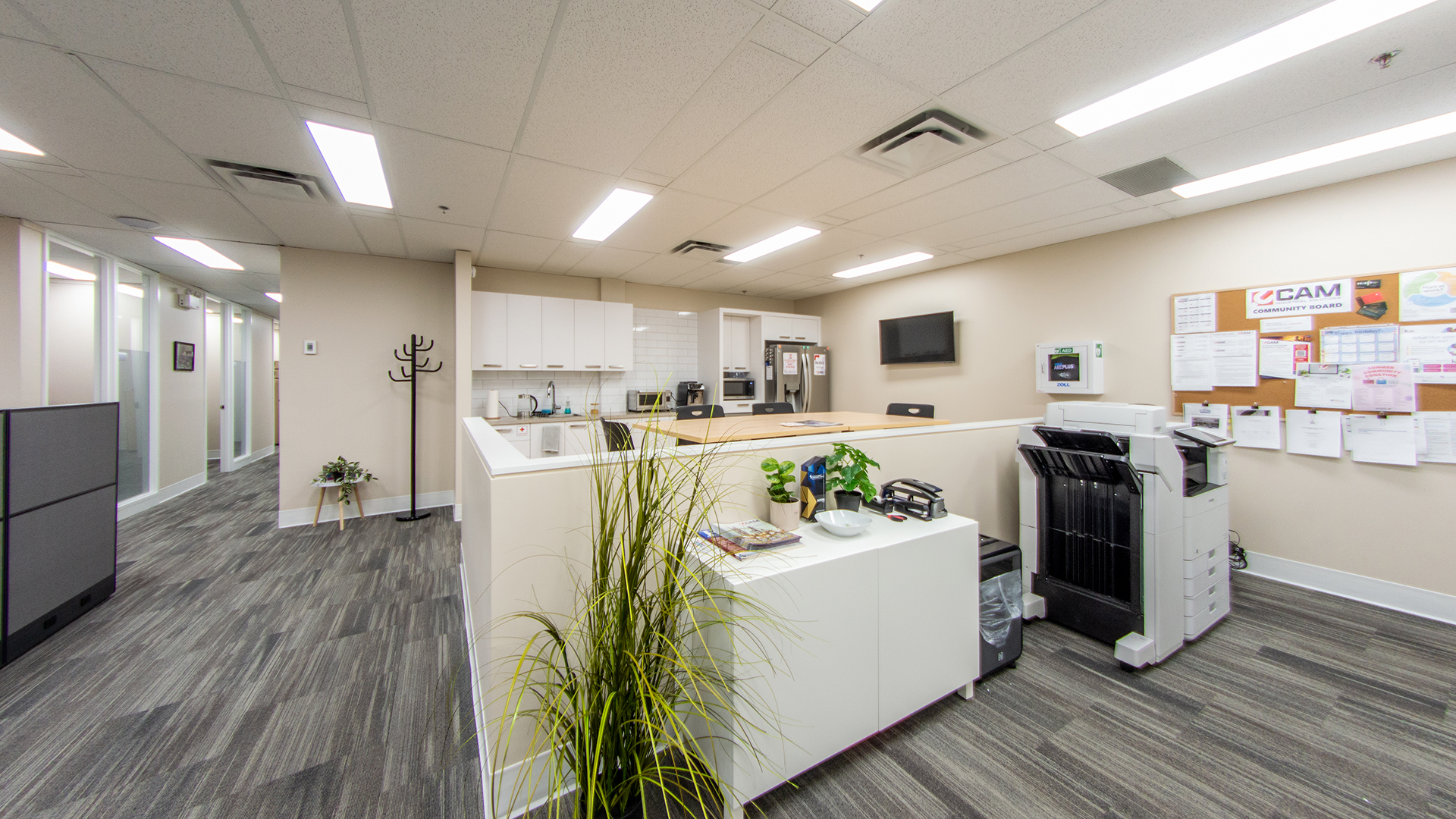 Kitchen and Copy Area