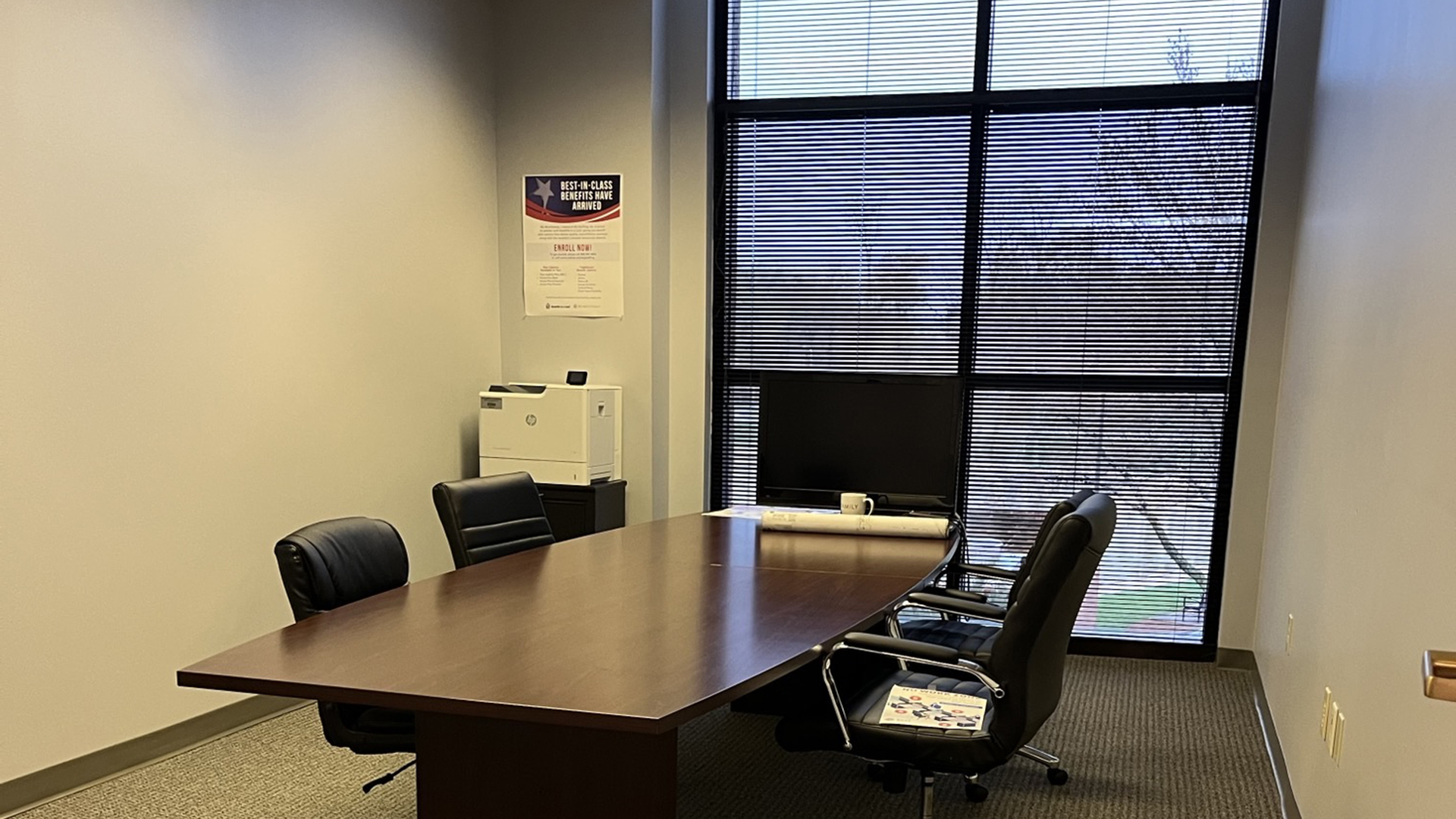 Secondary image of same interior conference room