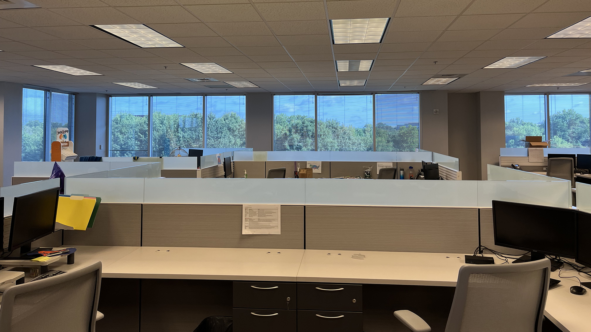 Image of open workstations