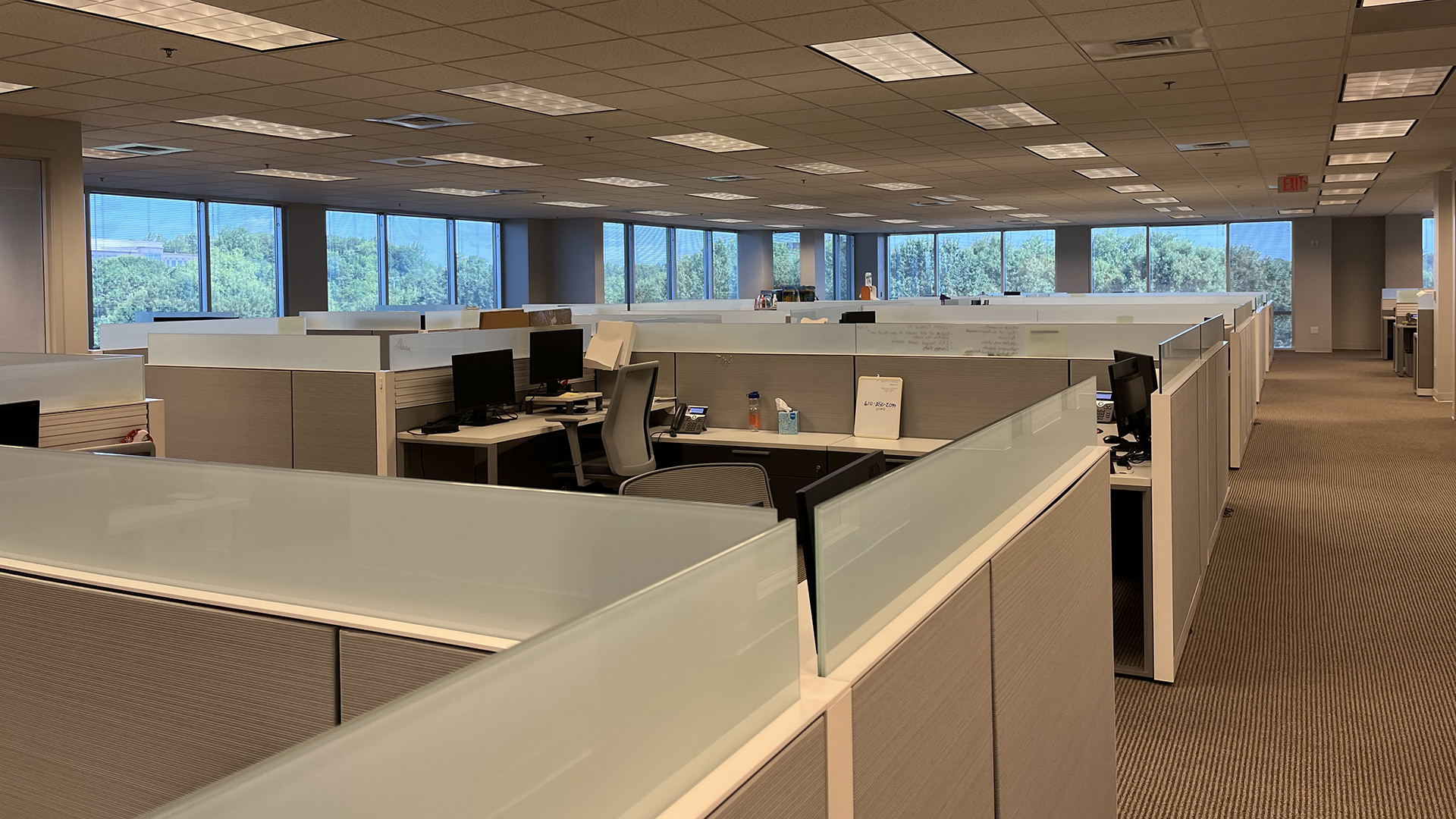 Image of open workstations