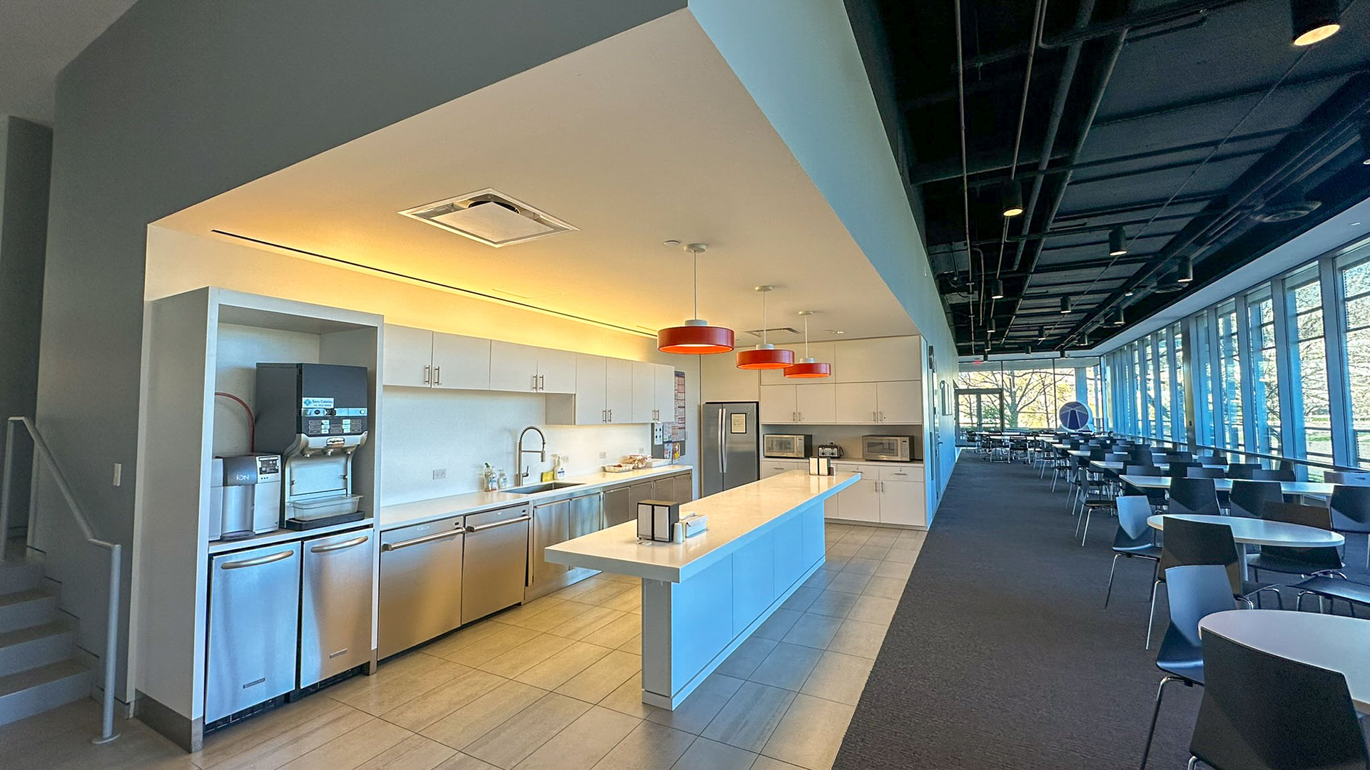 Dining and kitchen area in ASA
