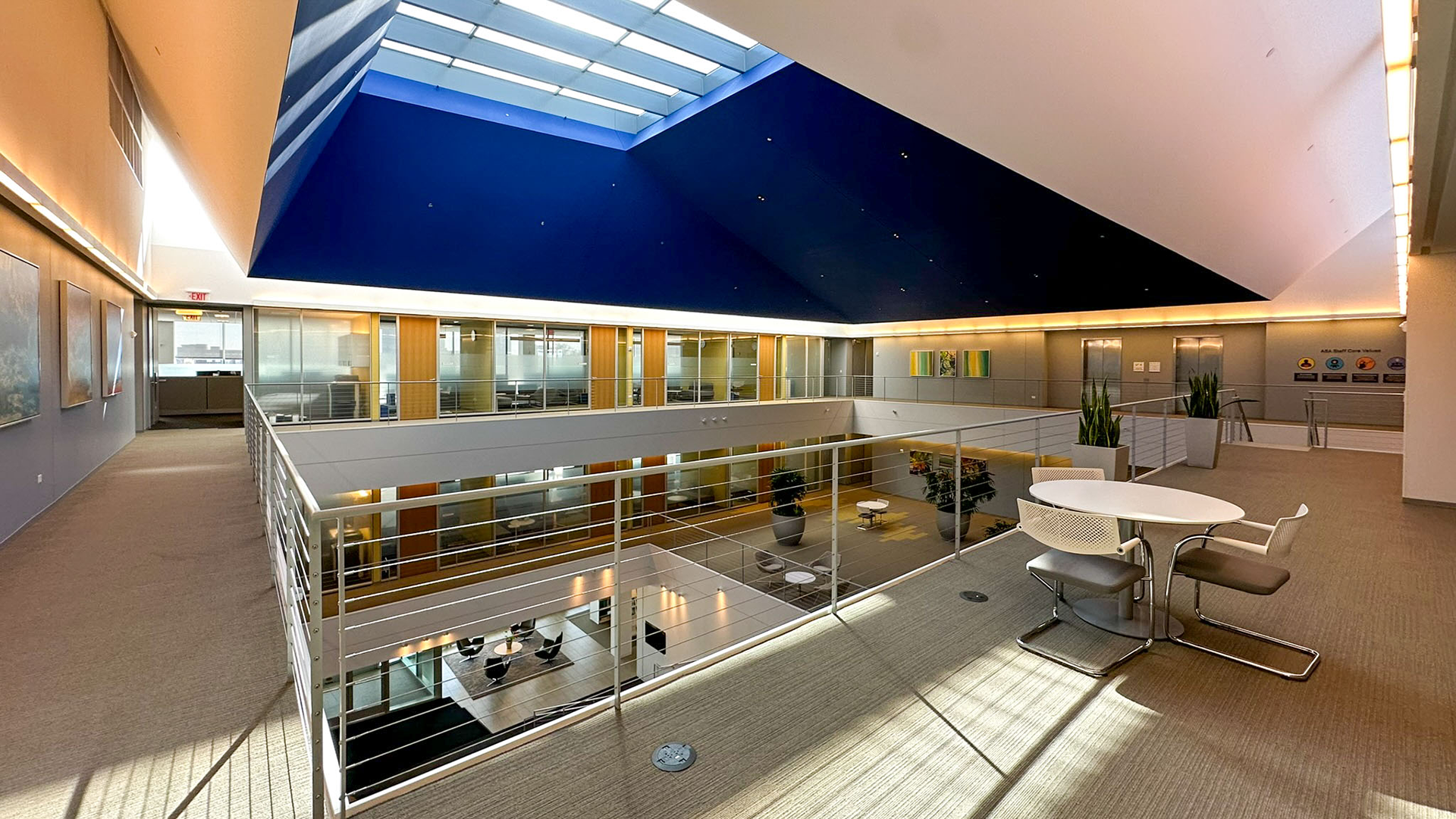 Interior office area of ASA building 