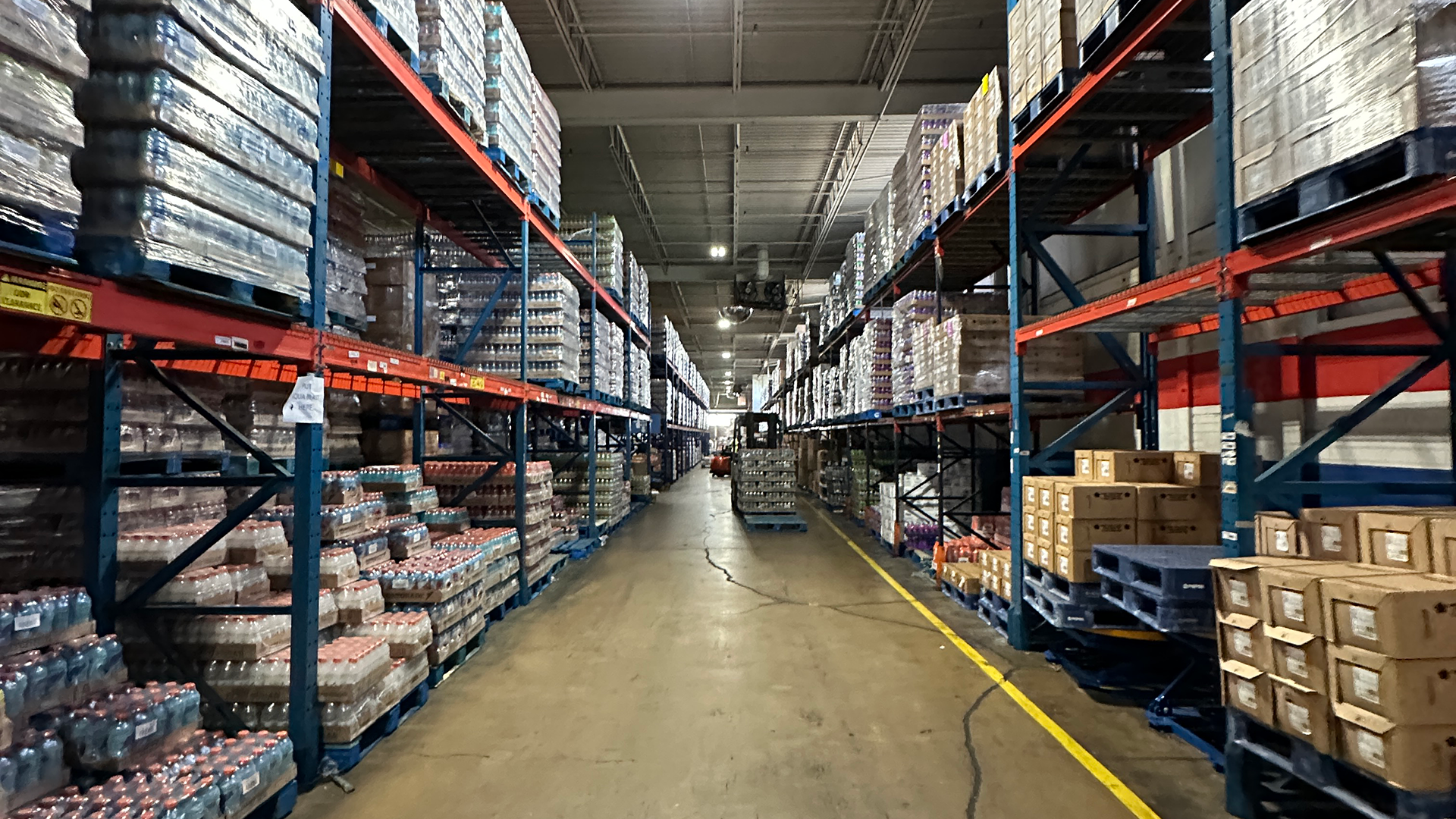 shelfs and storage area at 1500 touhy building