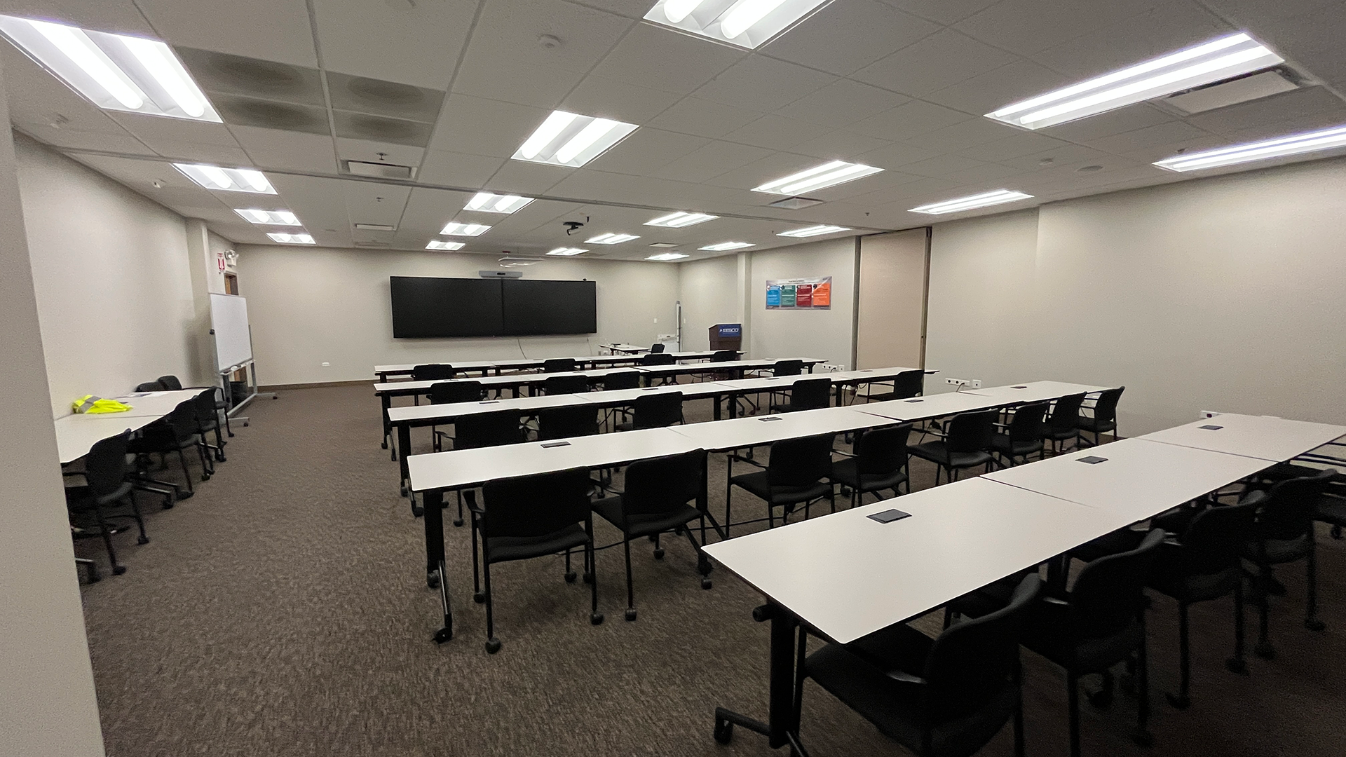 2401 Internationale - Interior shot of conference room with tv