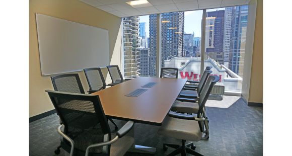 Private conf room with view