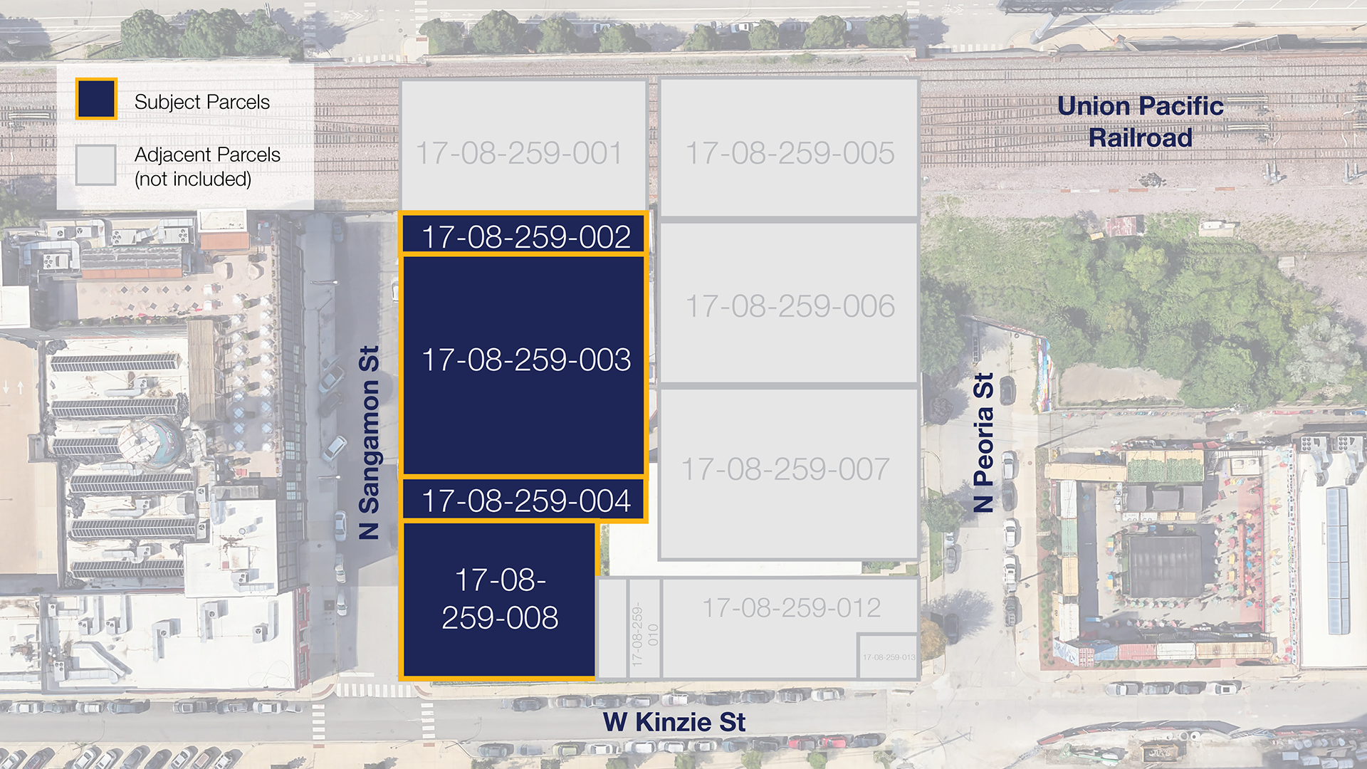 415 N Sangamon Parcel Map