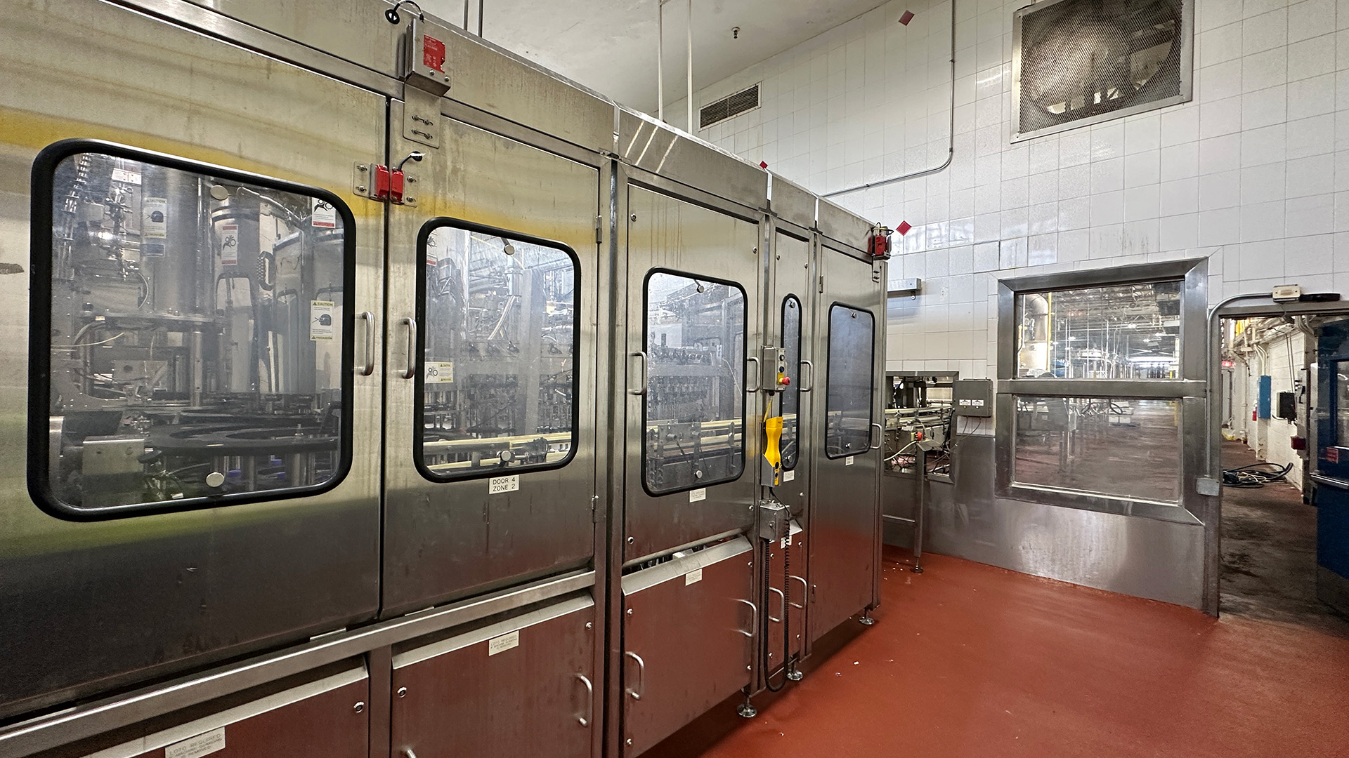 Internal freezer area inside of industrial property 650 W 51st Street