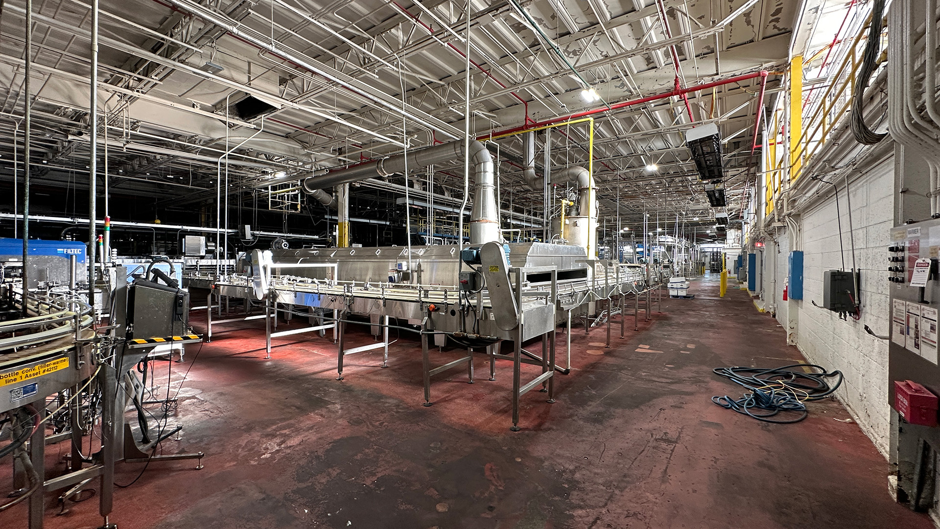Interior processing area inside of industrial property 650 W 51st Street