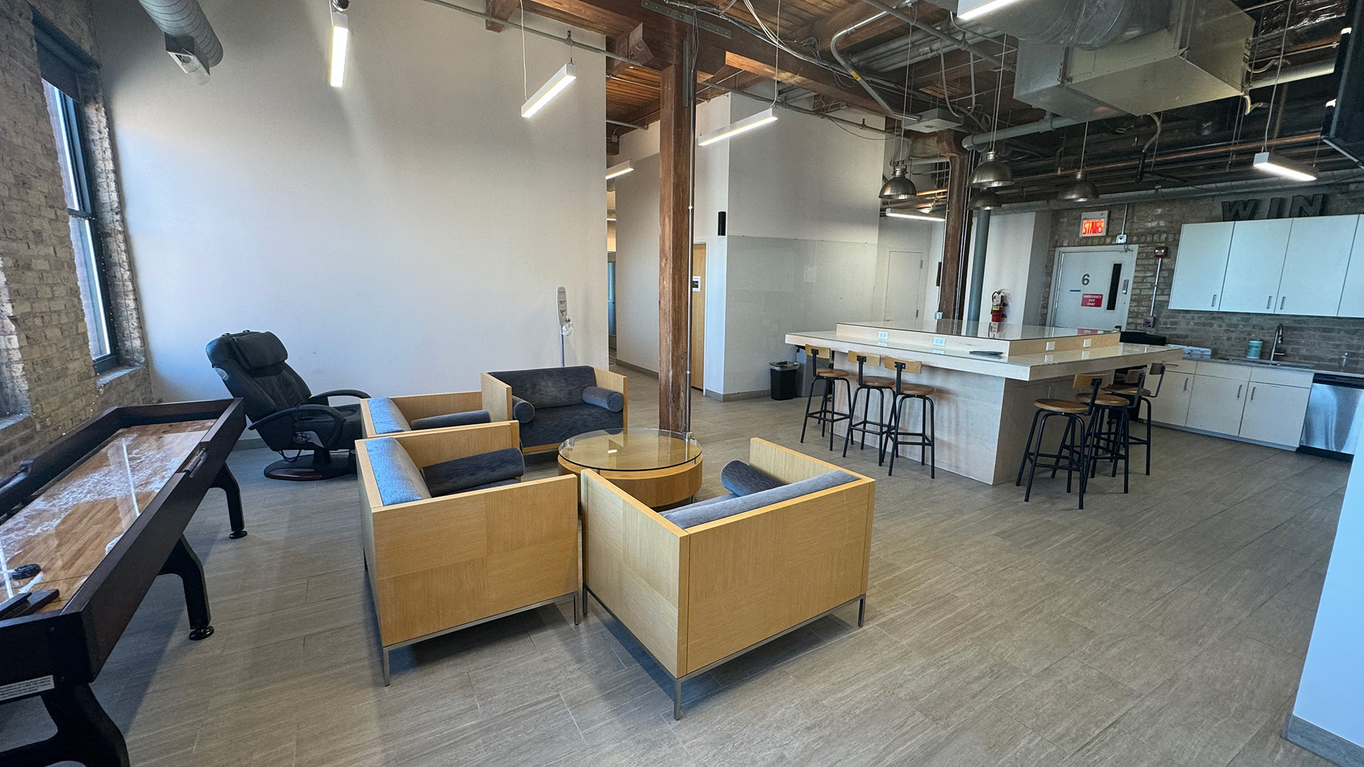 770 N Halsted Interior Kitchen and Common Area