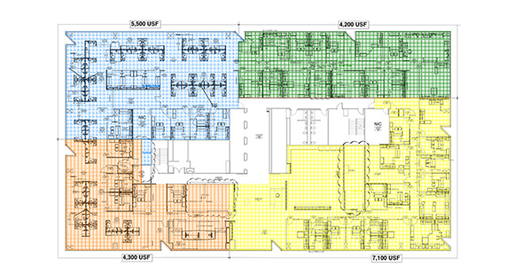 Suite 600 Floor Plan