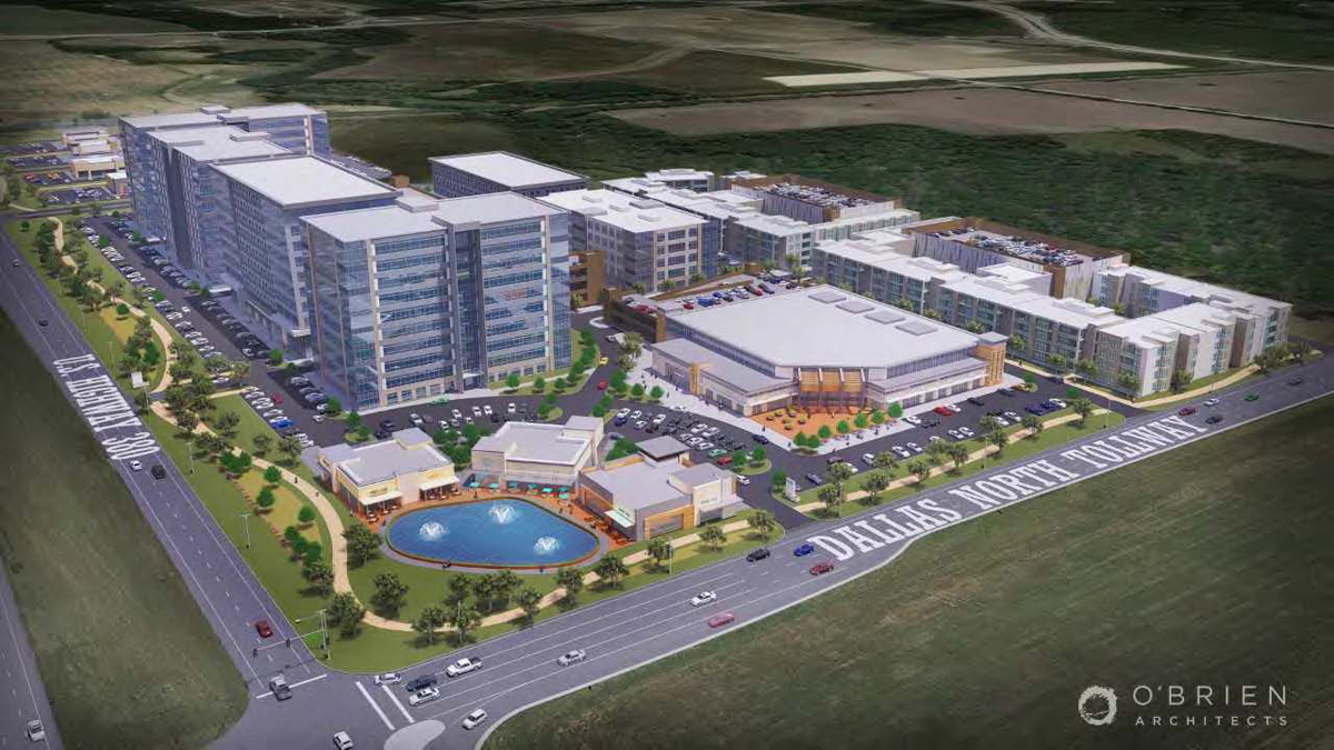 Rendering of Centra Frisco Realtys 40Acre Project DMN