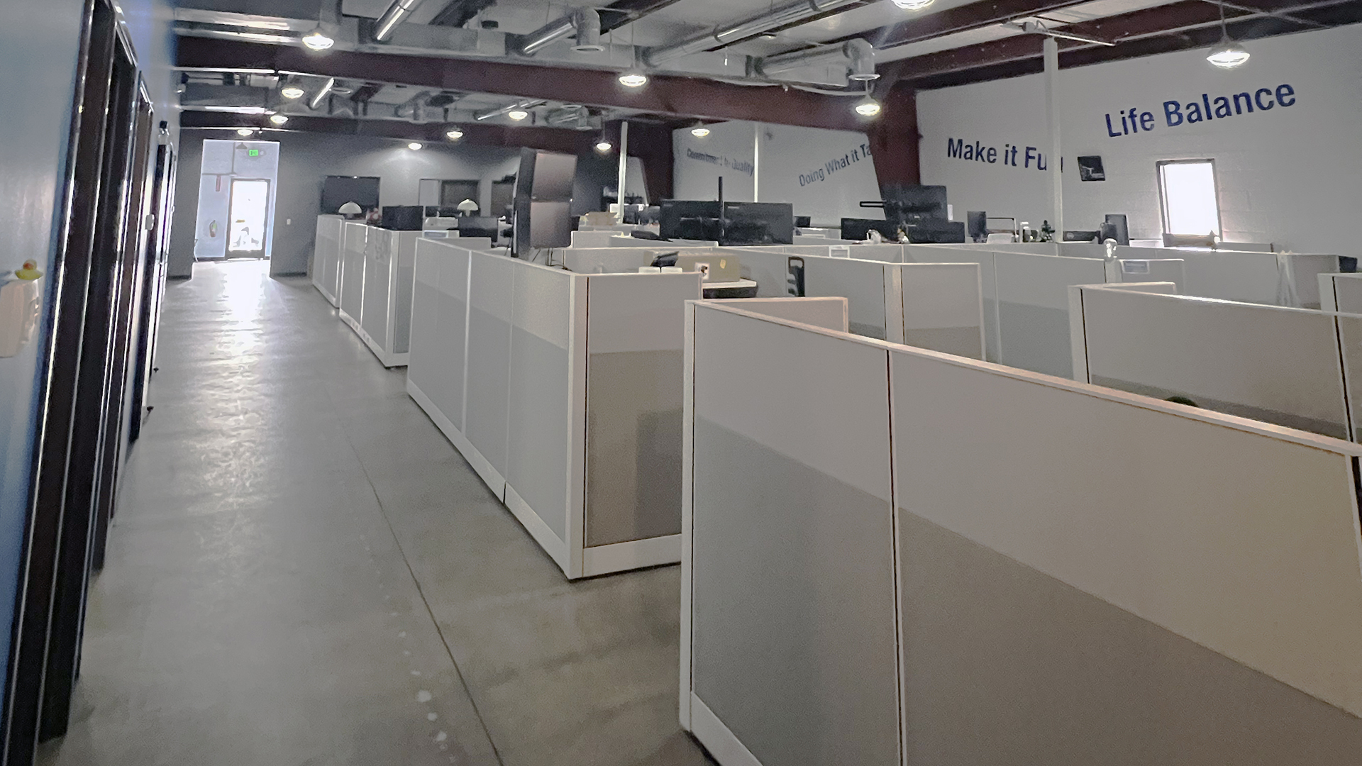 Open Work Area