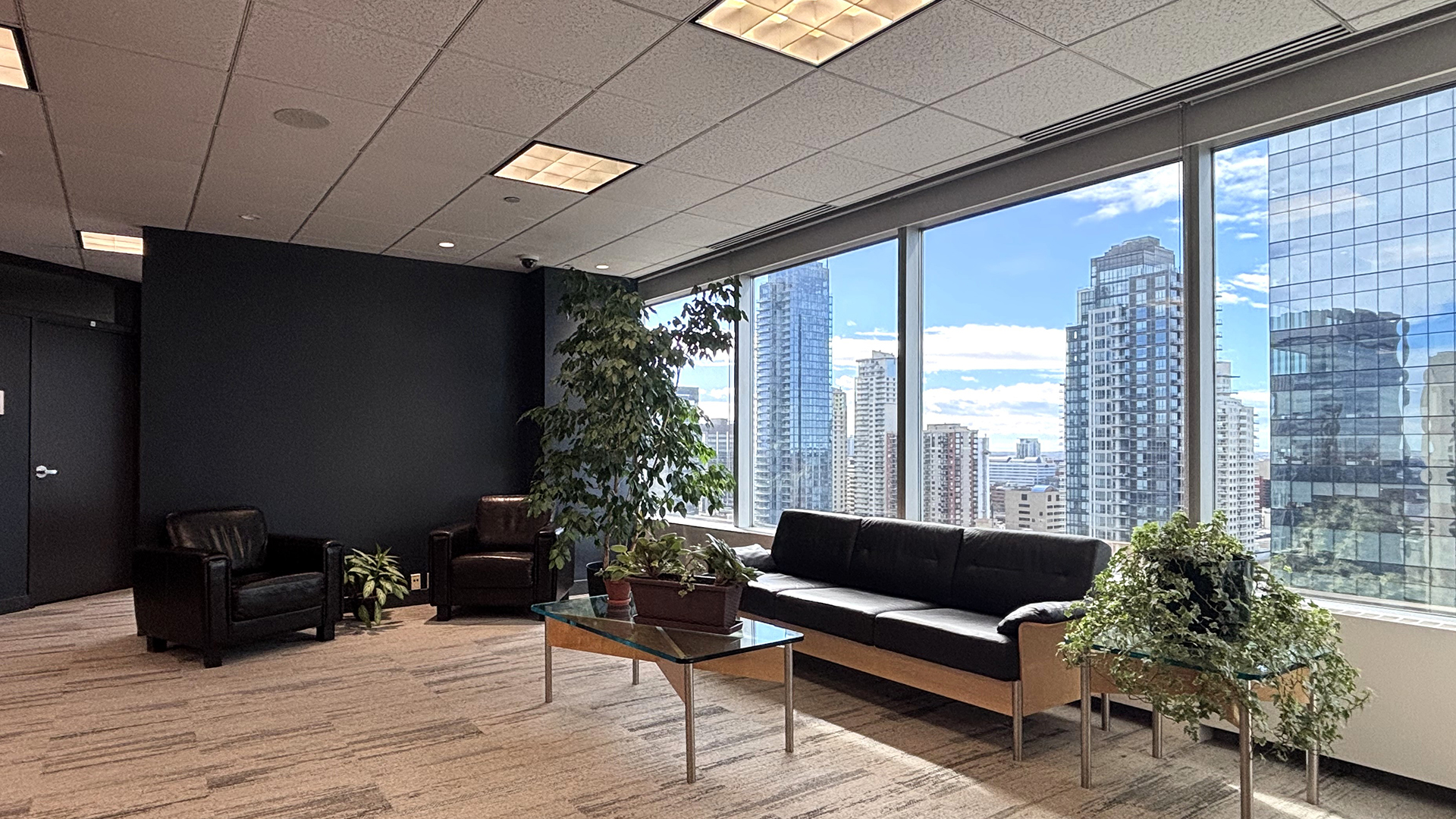 Open seating area