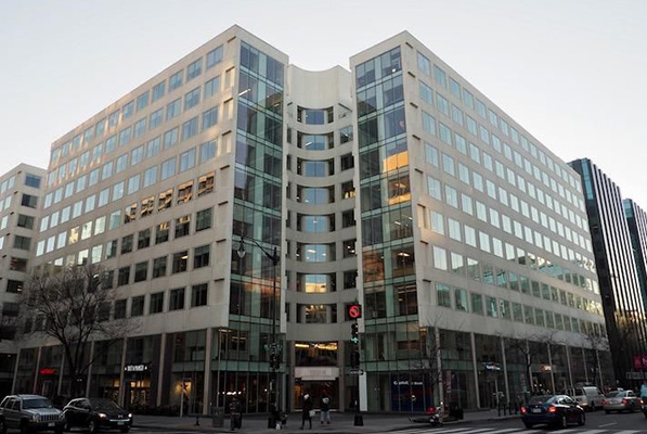 The office building at 1800 M St. NW