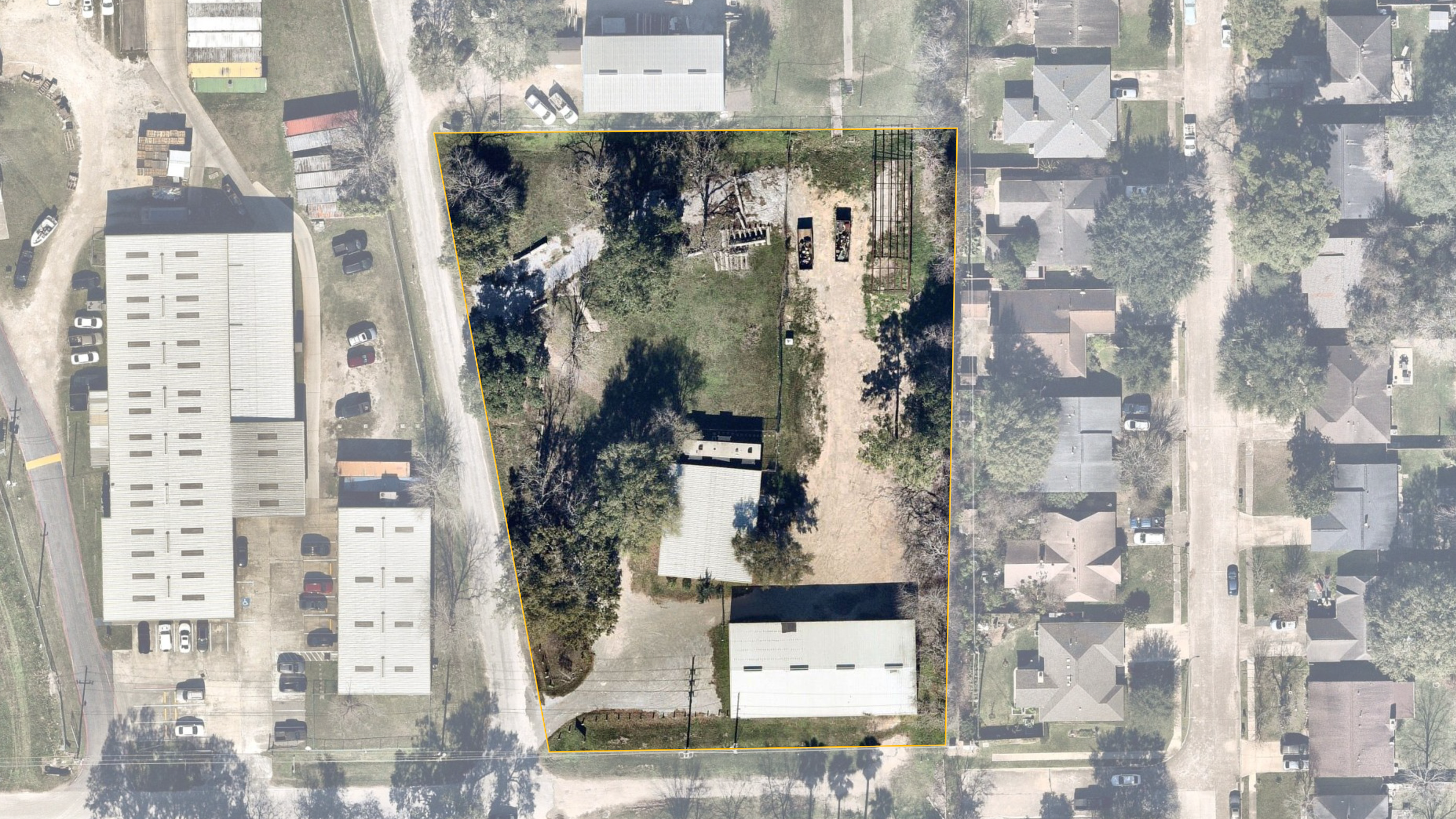 8226 Warren Rd Building Aerial Photo
