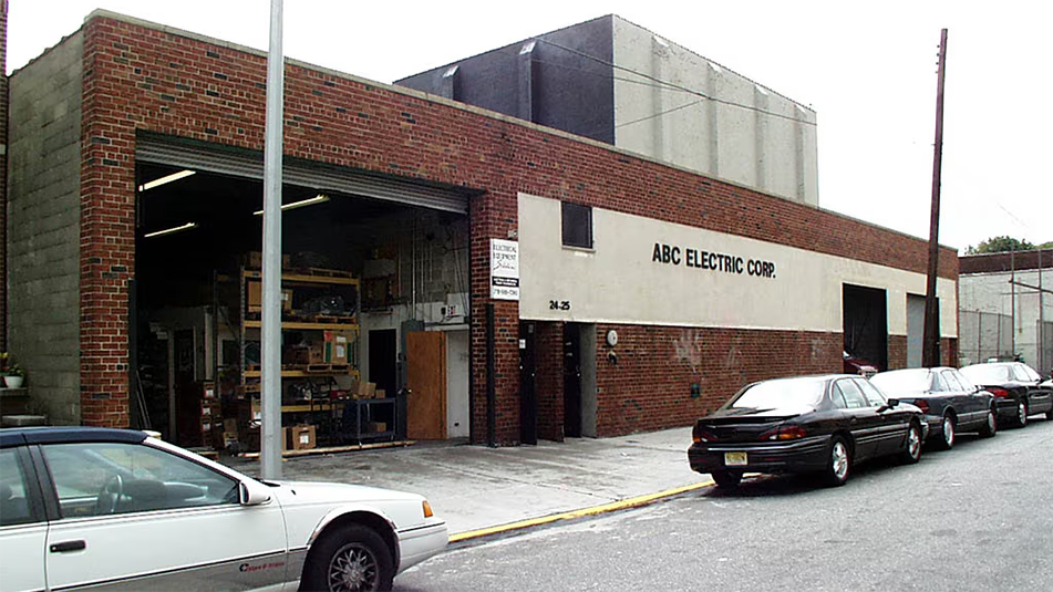 Exterior View of Industrial Space at 24-25 46th Street in Astoria