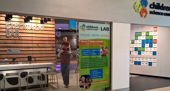 Children’s Science Center of Northern Virginia - The Lab interactive space