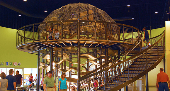 Delaware Children’s Museum - climber exhibit