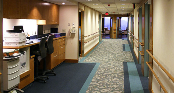 Main Line Health Paoli hallway