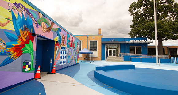 Mastery School - mural