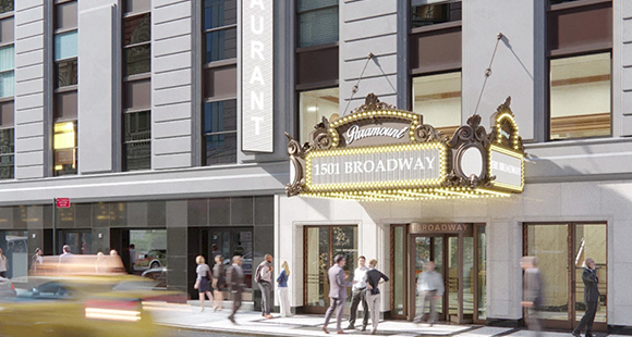 Paramount Building exterior - New York