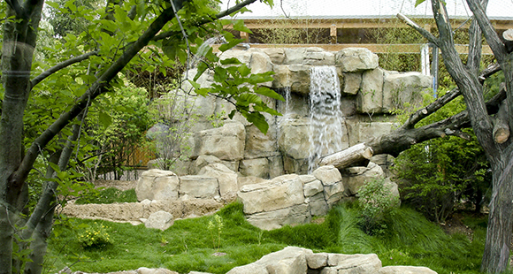 Philadelphia Zoo - waterfall