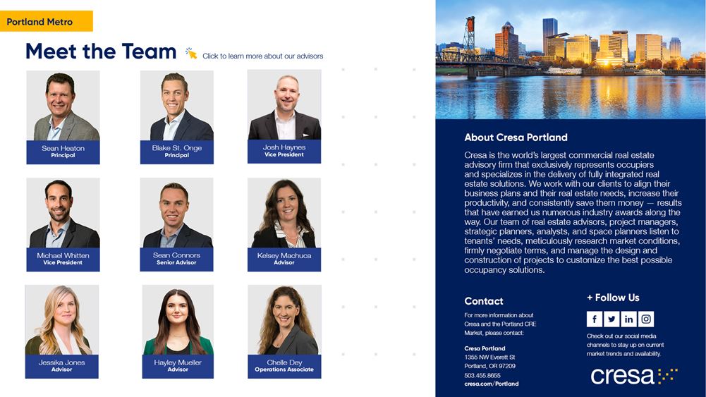 Q3 Office market Report - Portland