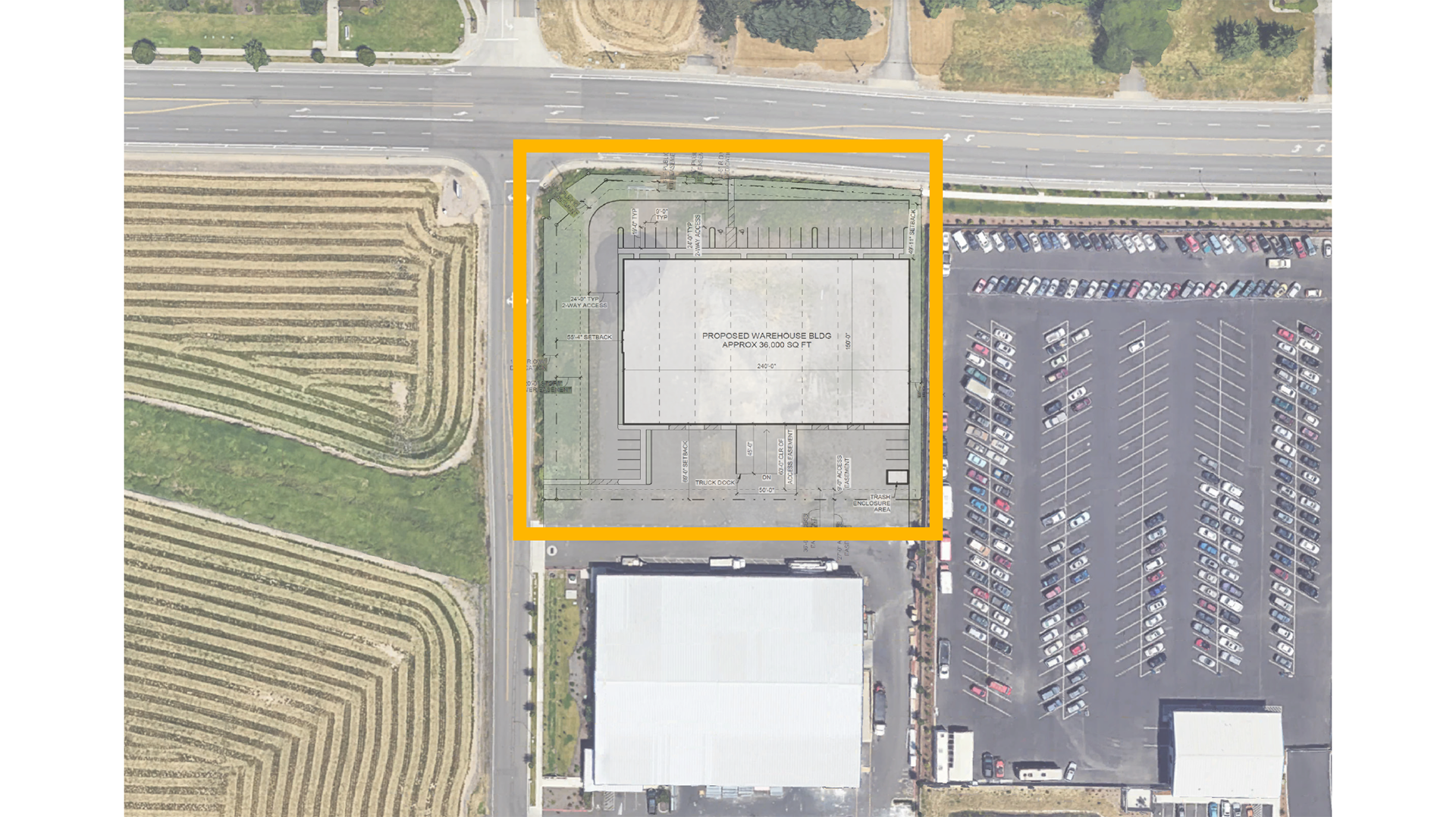Land sale at 4282 NE 30th Ave