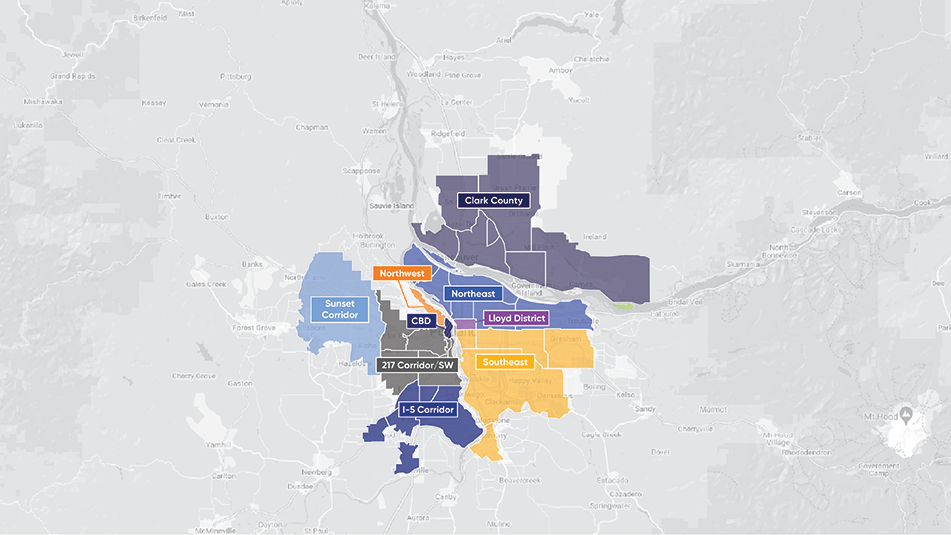 Portland Submarket image map