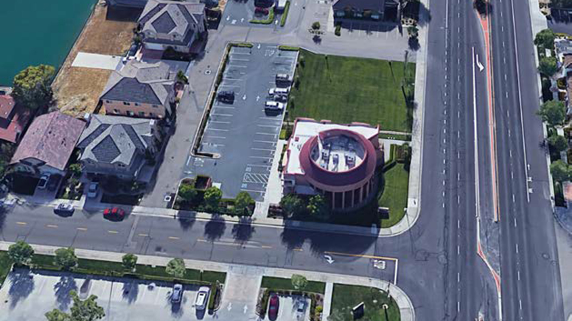 1401 Lakeshore Drive, Lodi CA Aerial