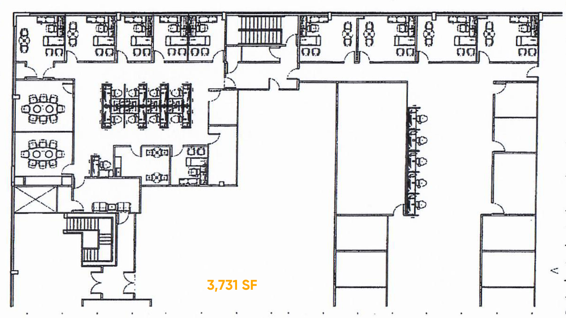 10021 Balls Ford Rd - floor plan 3,731 RSF