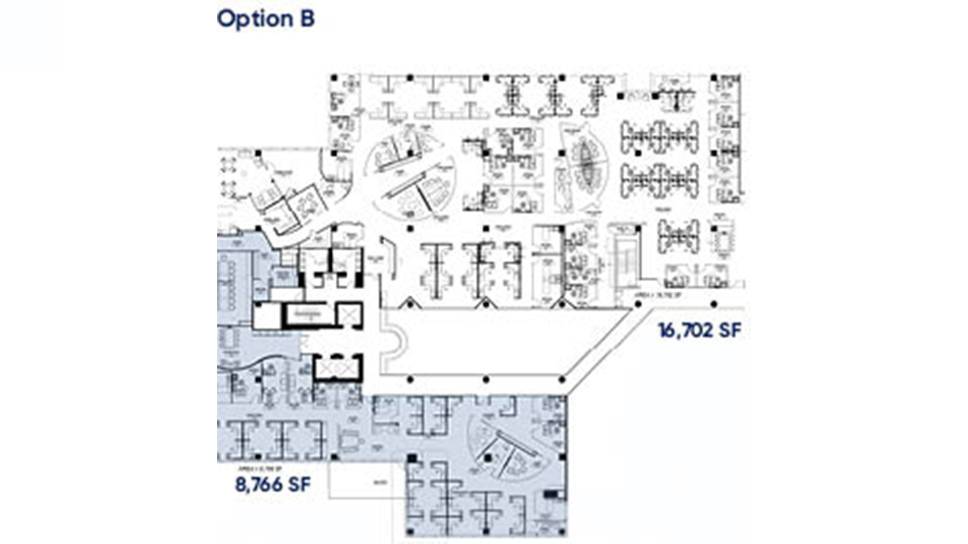 7900 Westpark - floor plan Option B