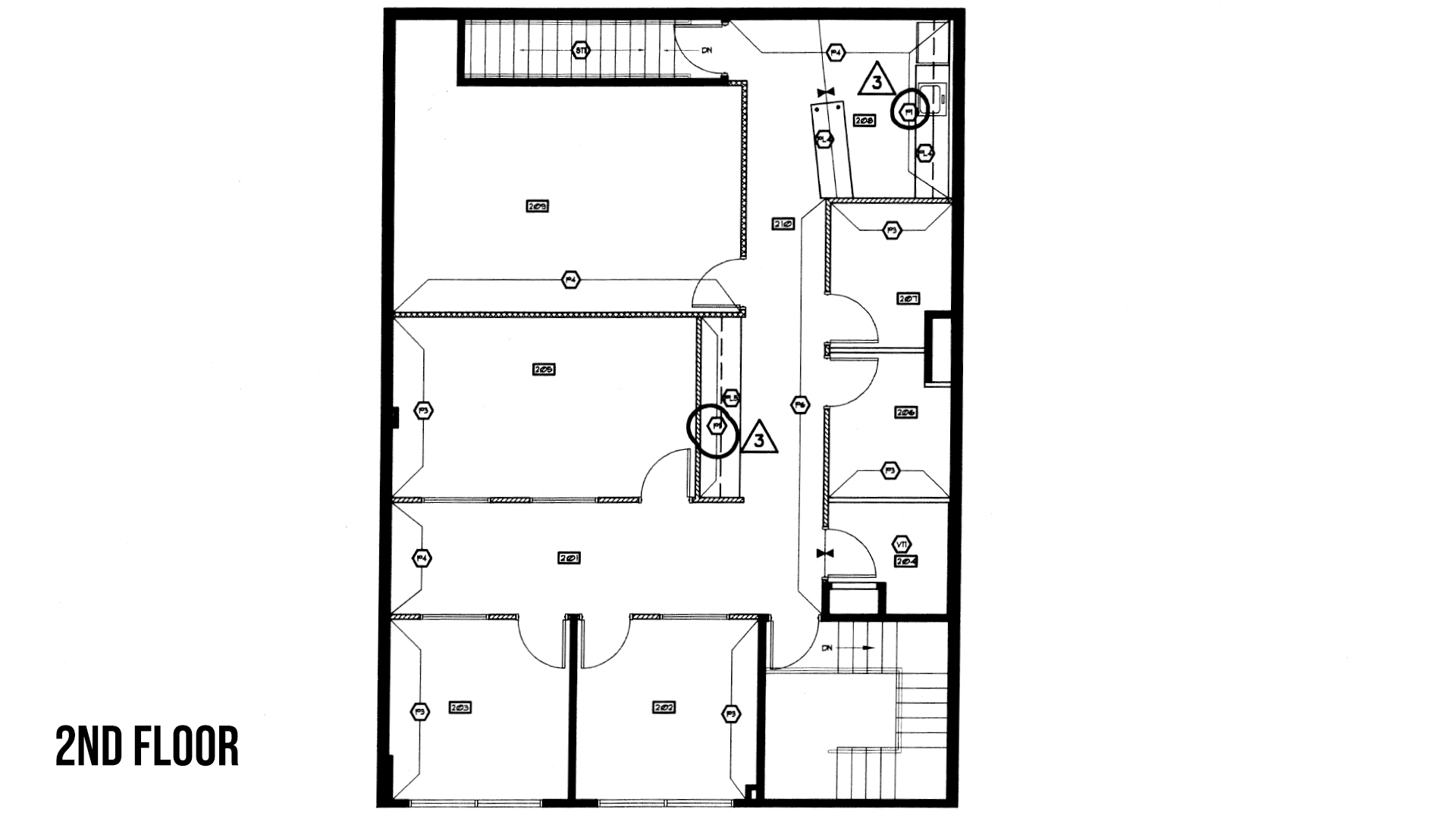 8474 Tyco Rd - 2nd floor plan