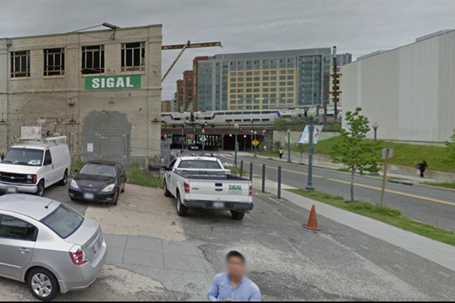 5th and M St in 2009 NoMa Washington DC