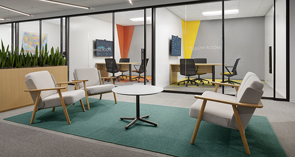 Orange Room, Yellow Room