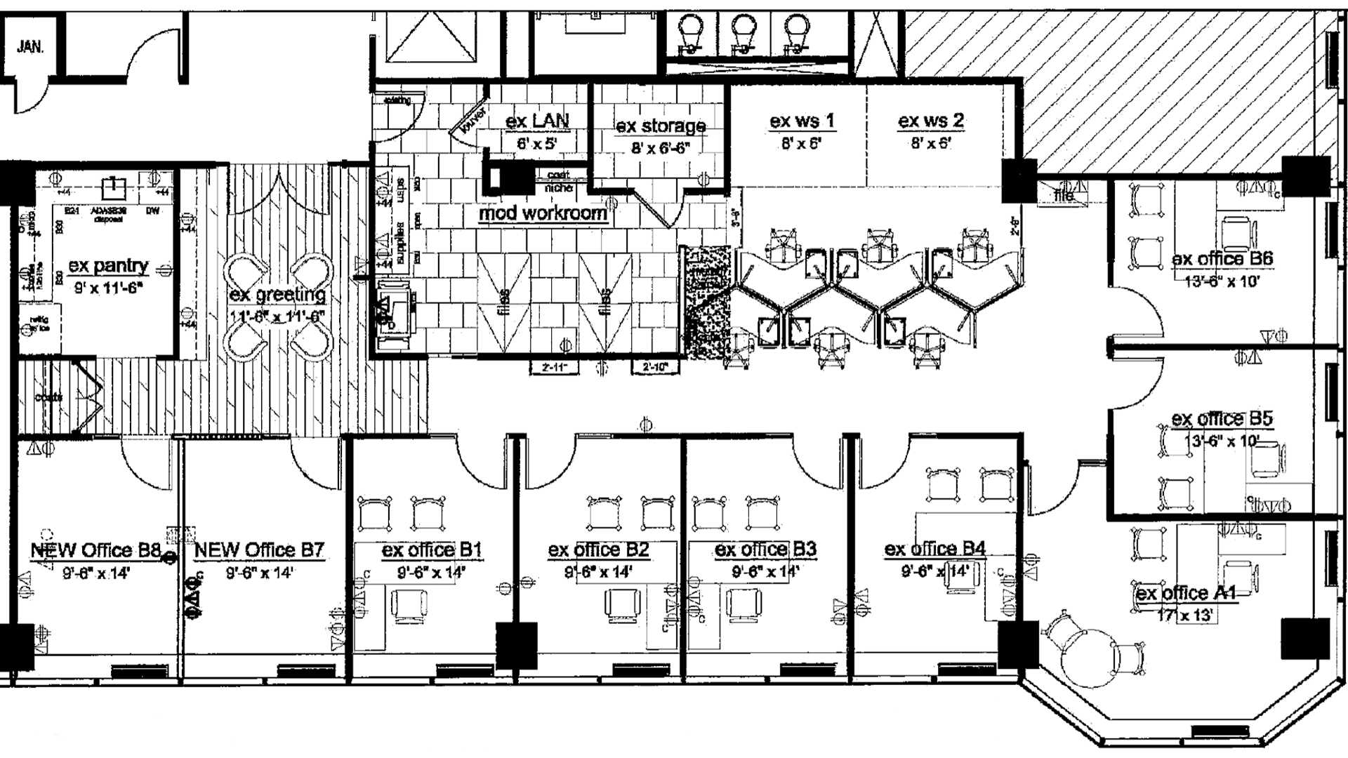 1020 19th St  - floor plan - Suite 675