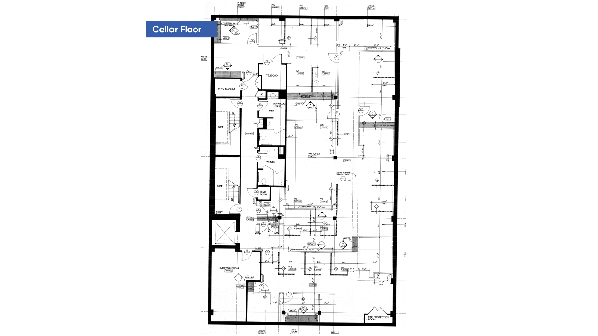 228 7th - Cellar floor