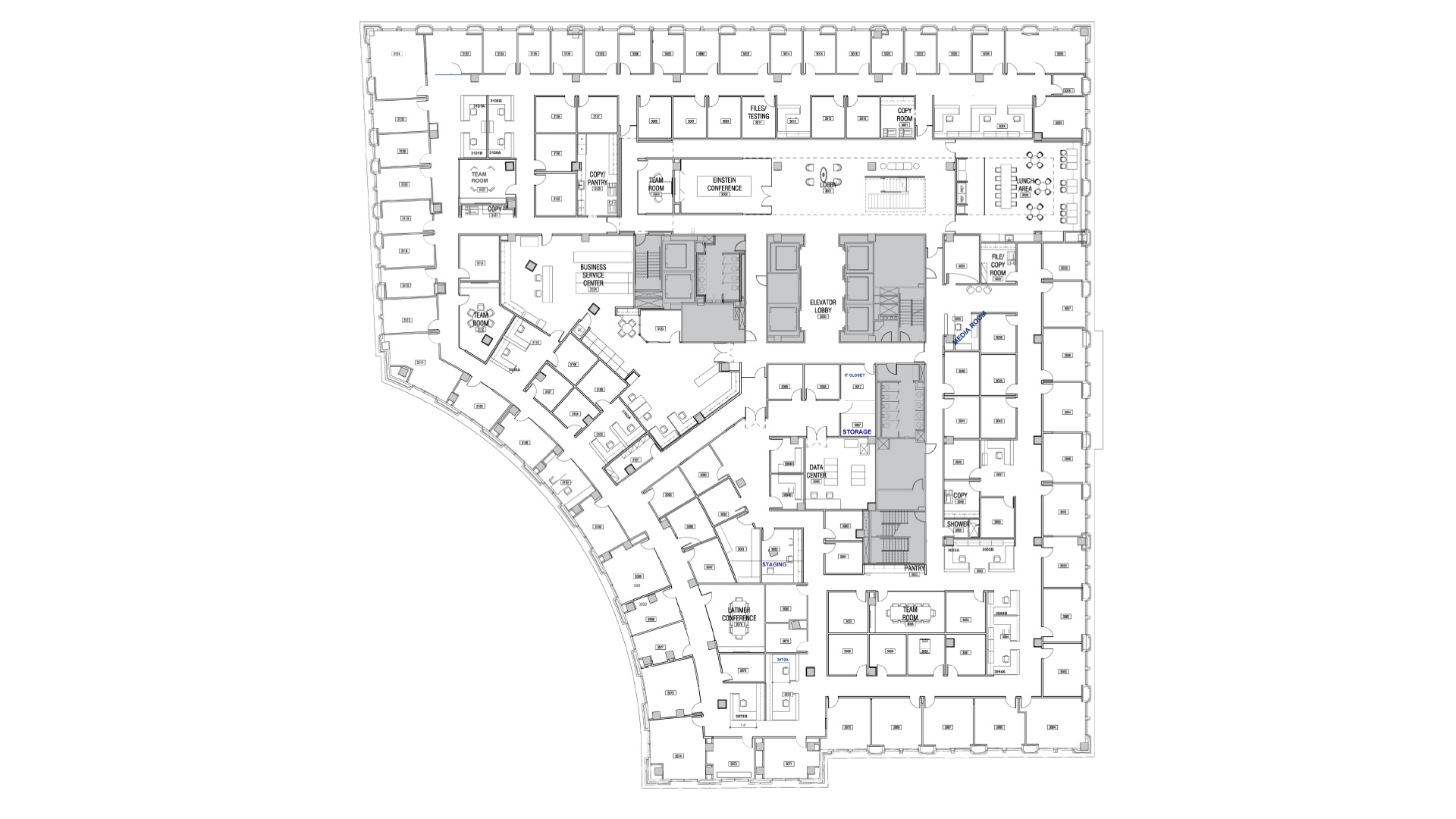 701 Pennsylvania Ave NW 3rd Floorplan office space
